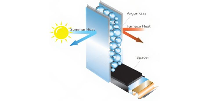 Gas-Filled Glass Windows (Argon / Krypton) in Clanton